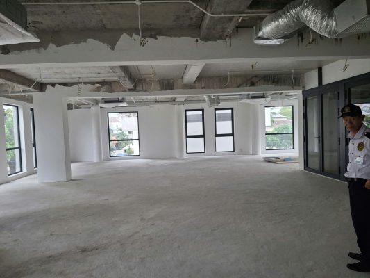 thi công trần thạch cao thả văn phòng