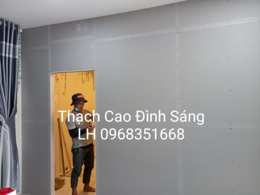 thi công vách thạch cao giá rẻ