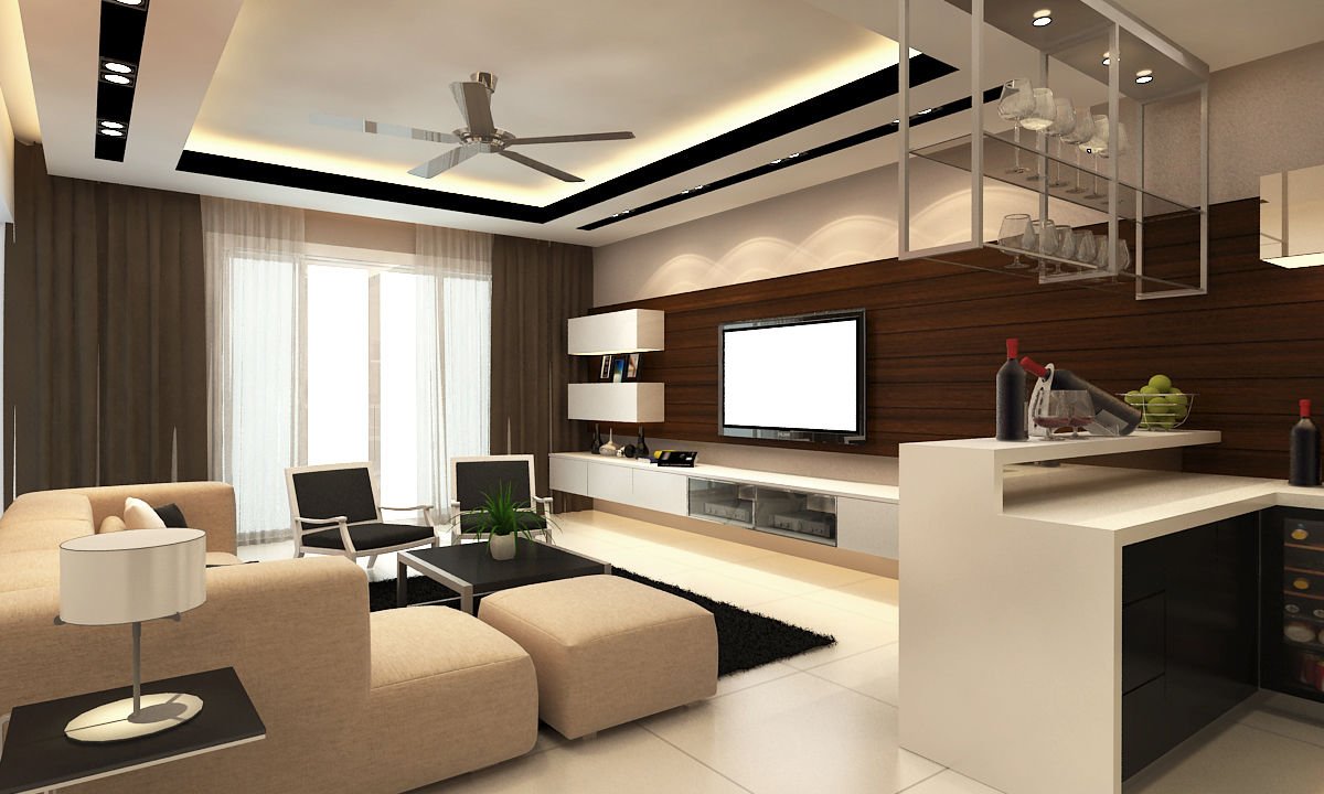Những điều cần lưu tâm khi làm trần thạch cao cho phòng khách